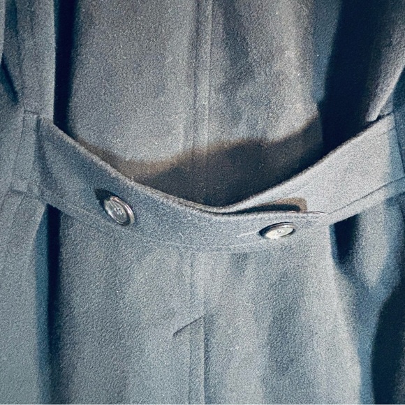 RALPH LAUREN Sz 6 Pea Coat Made in Canada Peak Lapels Double Breasted Lined - Picture 6 of 11